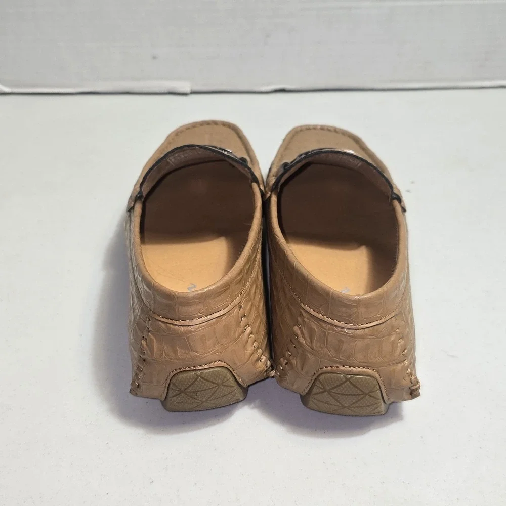 Jonsen Amy802A Brown Men's Loafer Boat Shoes Size 9.5 NWB